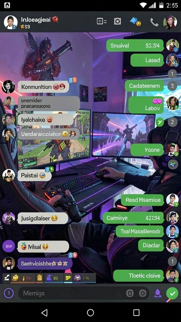 Screenshot neoparty nomor 1